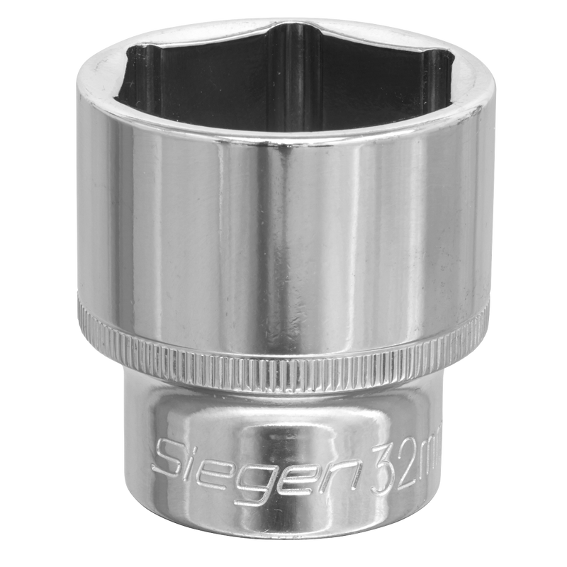 Sealey S0665 Siegen Socket 1/2"Sq Drive 32mm