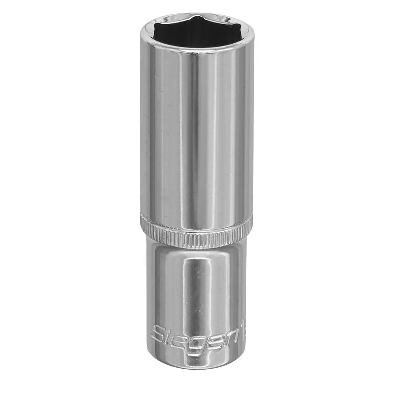 Sealey S0675 Siegen Deep Socket 1/2"Sq Drive 19mm
