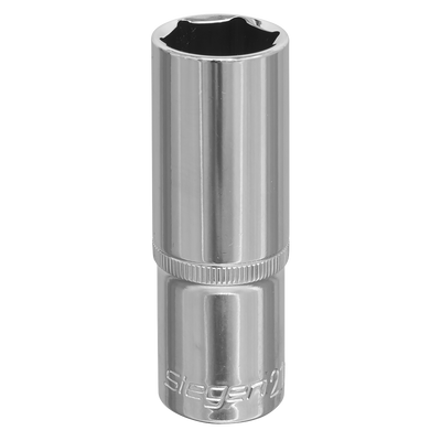 Sealey S0676 Siegen Deep Socket 1/2"Sq Drive 21mm
