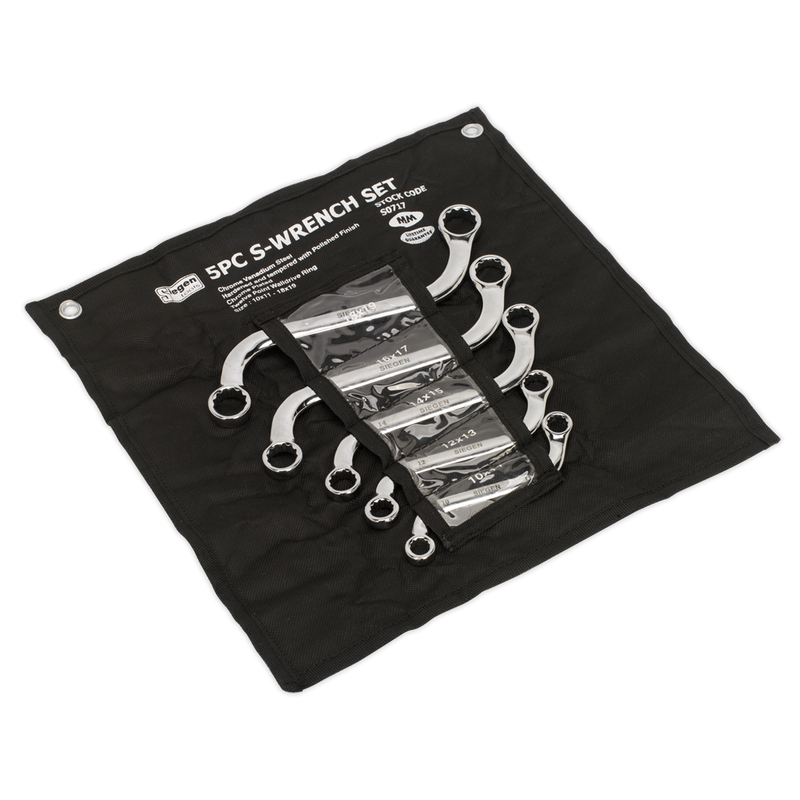Sealey S0717 Siegen S-Spanner Set 5pc - additional view 4