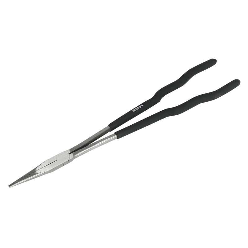 Sealey S0925 Siegen Extra-Long Straight Needle Nose Pliers 400mm