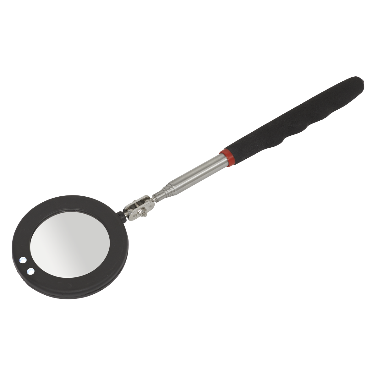 Sealey S0947 Siegen Telescopic Inspection Mirror with LED 75mm - additional view 2