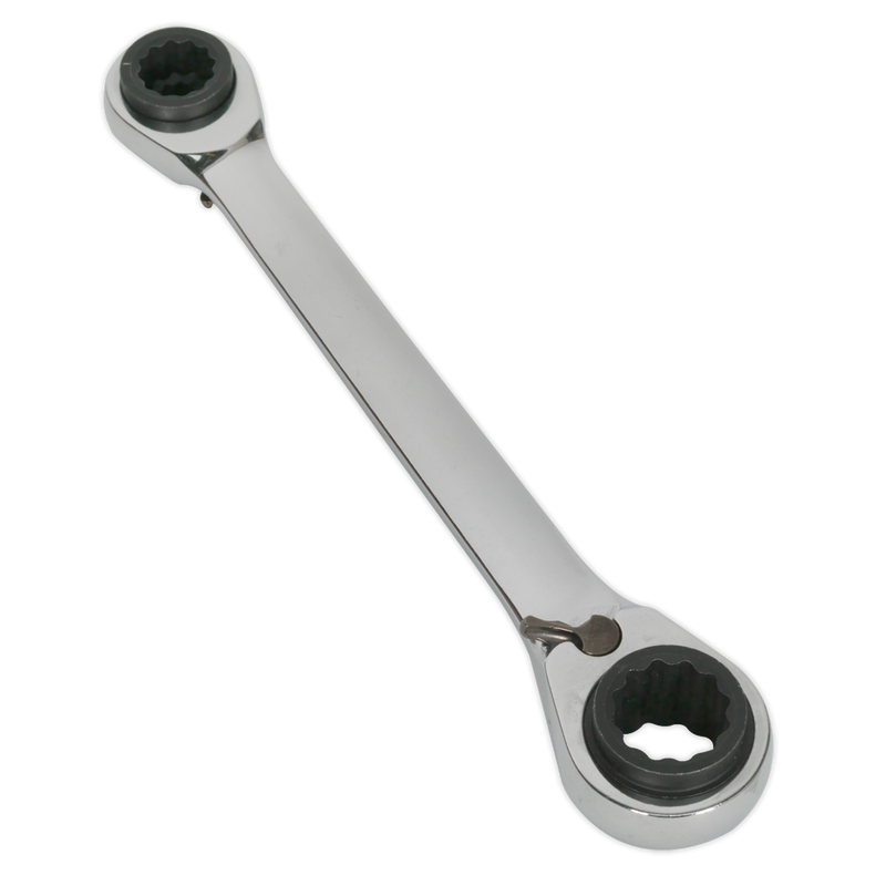 Sealey S0983 Siegen 4-in-1 Reversible Ratchet Ring Spanner - additional view 3