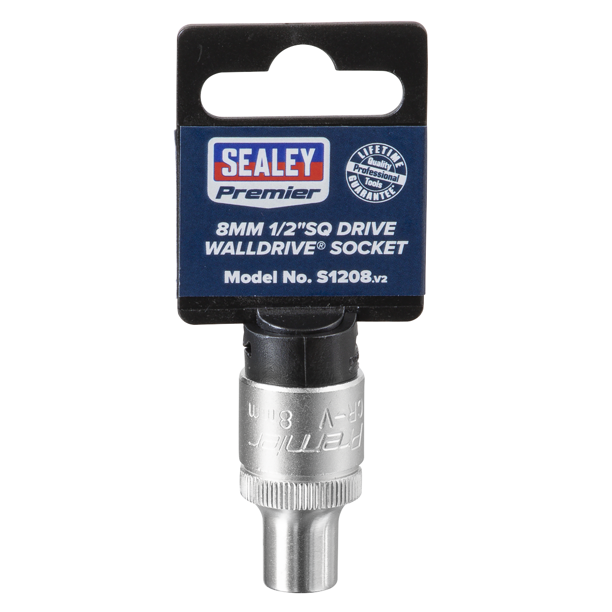 Sealey S1208 Premier Socket 1/2"Sq Drive 8mm - additional view 4