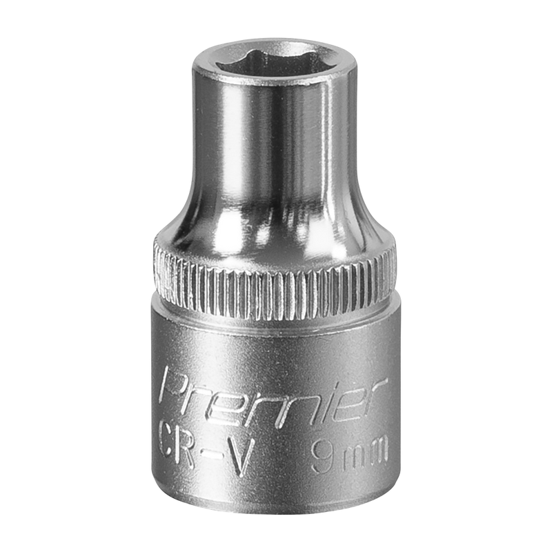 Sealey S1209 Premier Socket 1/2"Sq Drive 9mm