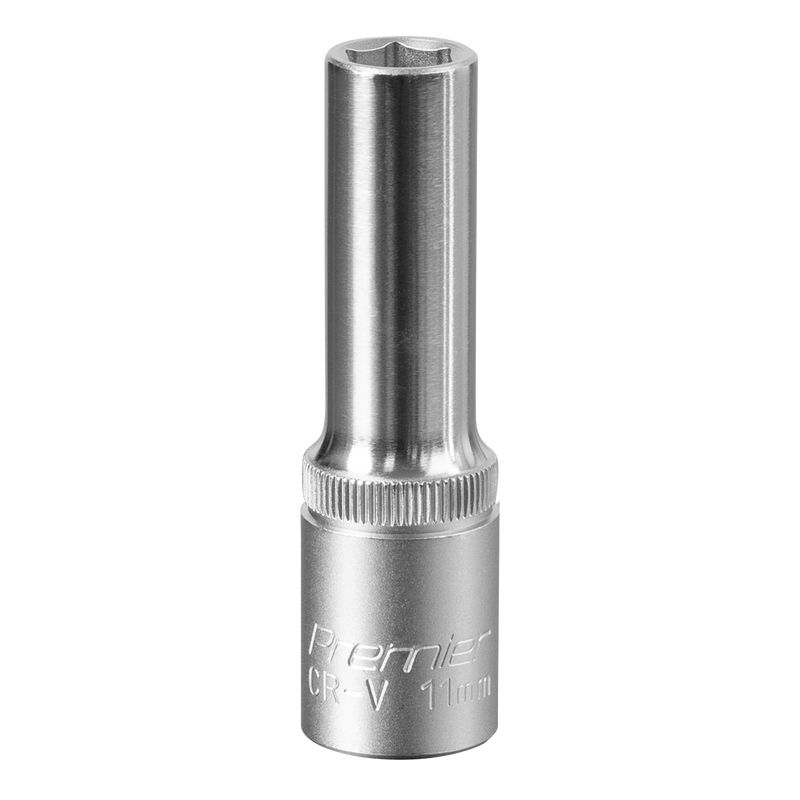 Sealey S1211D Premier Deep Socket 1/2"Sq Drive 11mm