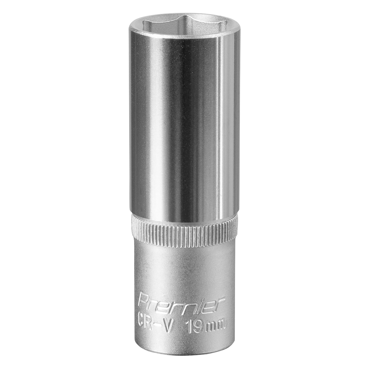 Sealey S1219D Premier Deep Socket 1/2"Sq Drive 19mm