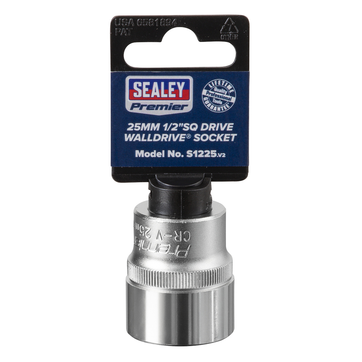 Sealey S1225 Premier Socket 1/2"Sq Drive 25mm - additional view 5