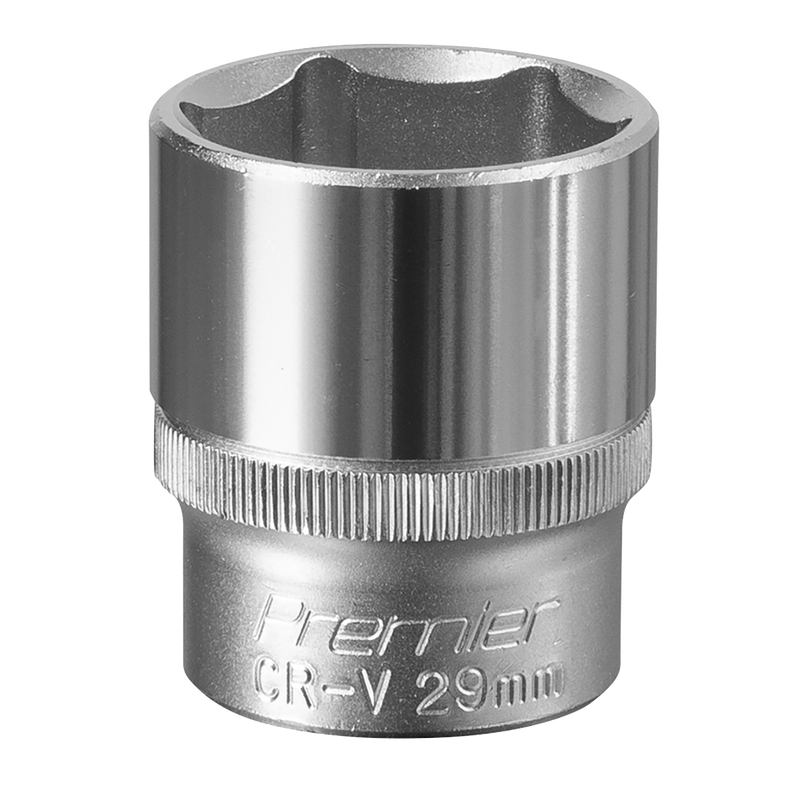 Sealey S1229 Premier Socket 1/2"Sq Drive 29mm