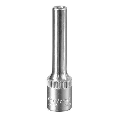 Sealey S1404D Premier Deep Socket 1/4"Sq Drive 4mm