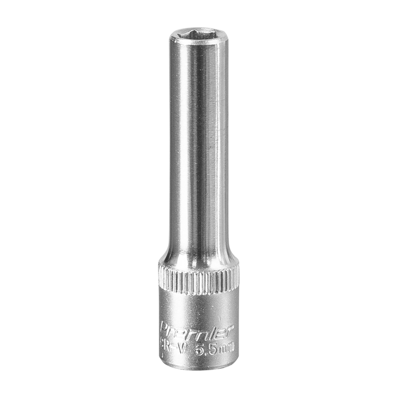 Sealey S14055D Premier Deep Socket 1/4"Sq Drive 5.5mm
