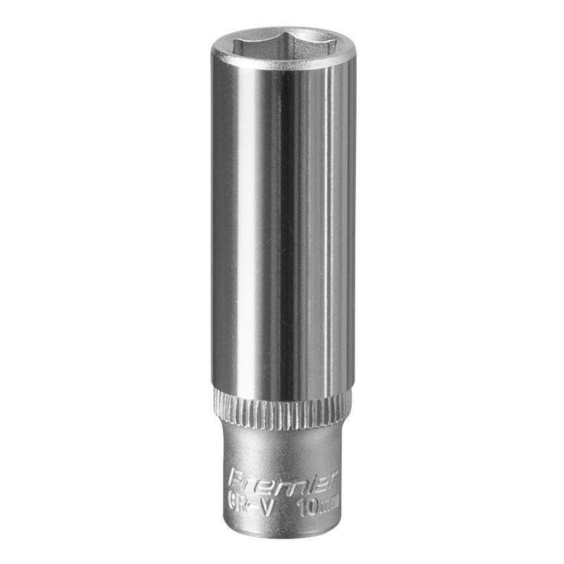 Sealey S1410D Premier Deep Socket 1/4"Sq Drive 10mm