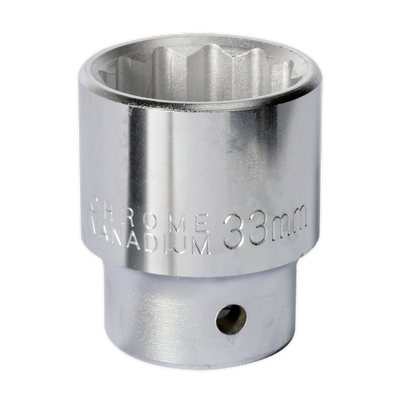 Sealey S34/33 Premier Socket 3/4"Sq Drive 33mm
