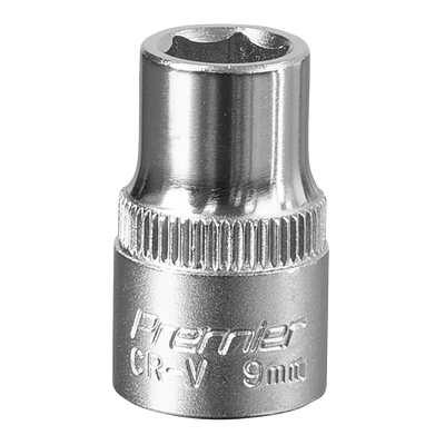 Sealey S3809 Premier Socket 3/8"Sq Drive 9mm