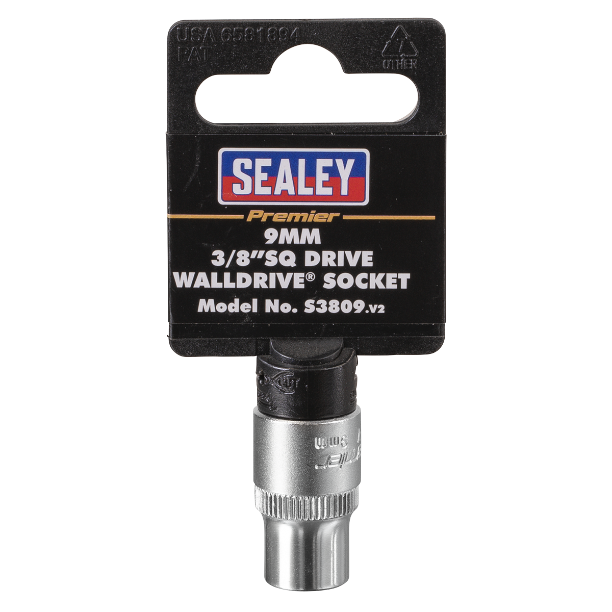 Sealey S3809 Premier Socket 3/8"Sq Drive 9mm - additional view 7
