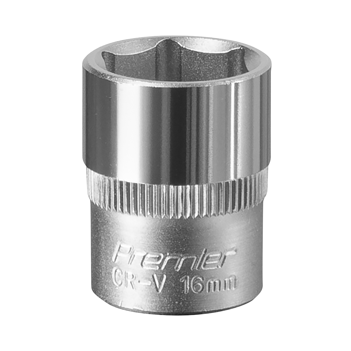 Sealey S3816 Premier Socket 3/8"Sq Drive 16mm