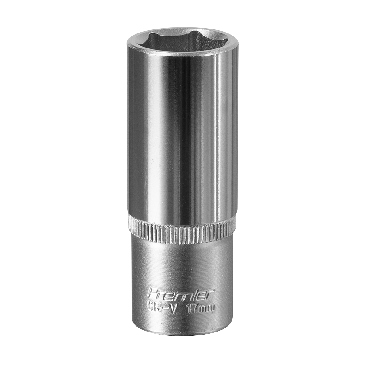 Sealey S3817D Premier Deep Socket 3/8"Sq Drive 17mm
