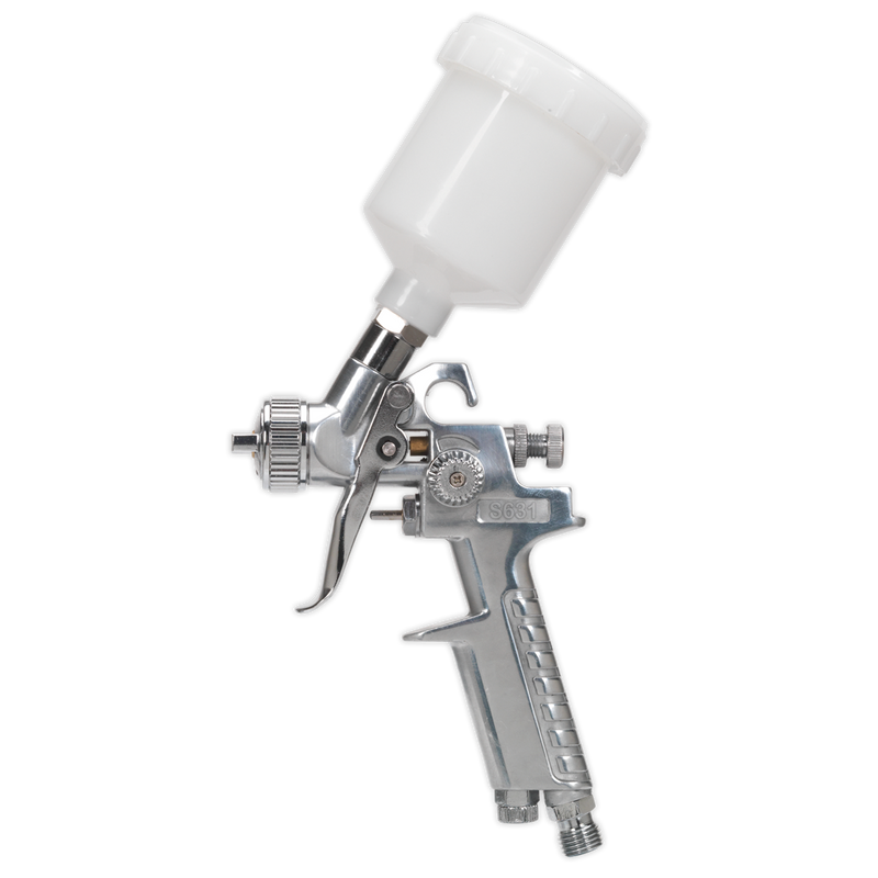 Sealey S631 Siegen General-Purpose Gravity Feed Touch-Up Spray Gun 1mm Set-Up - additional view 3