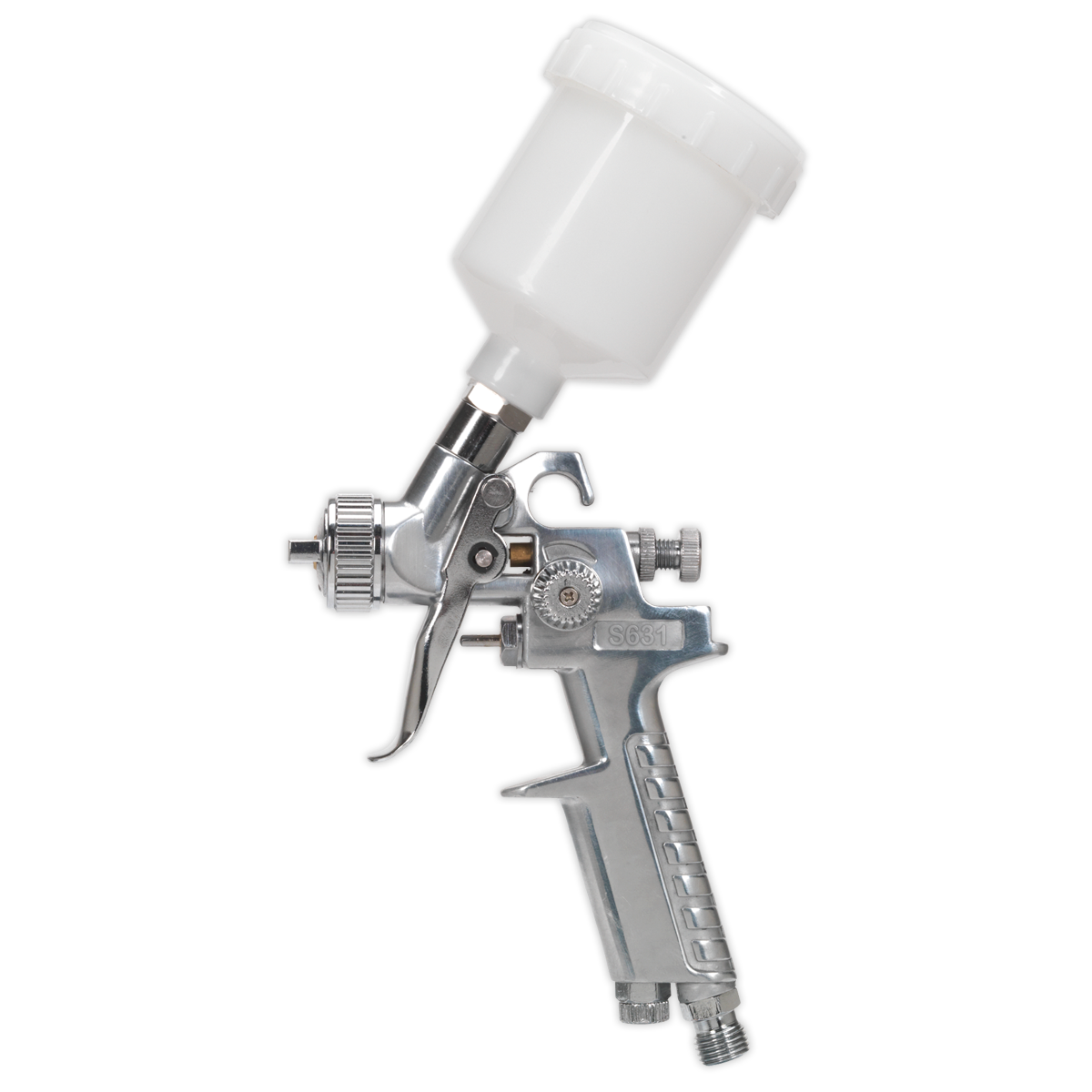 Sealey S631 Siegen General-Purpose Gravity Feed Touch-Up Spray Gun 1mm Set-Up - additional view 3