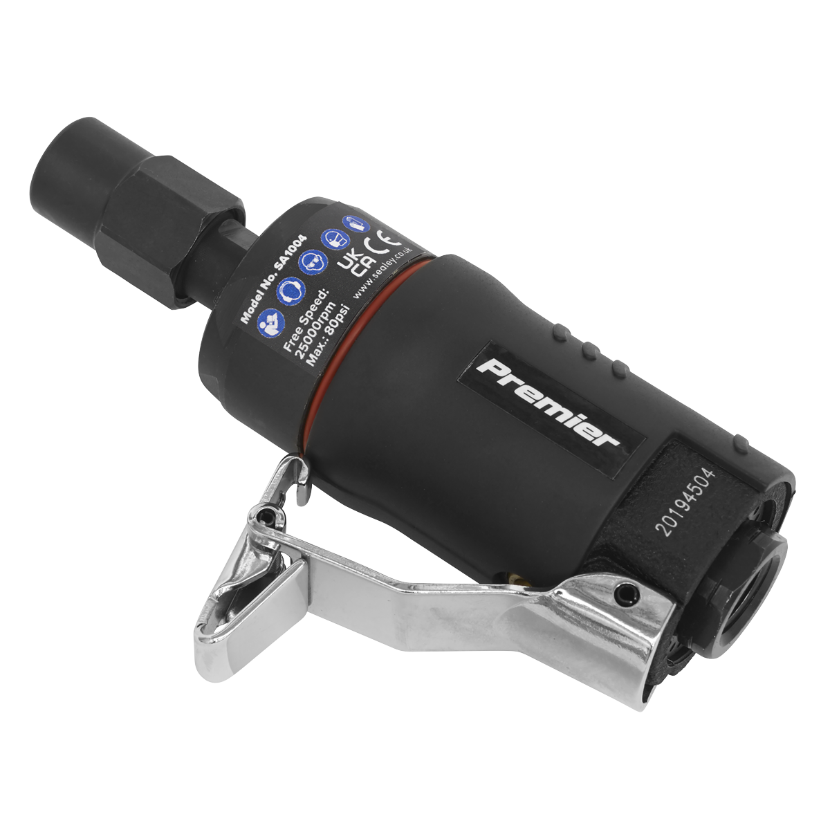 Sealey SA1004 Premier Mini Air Die Grinder 6mm - additional view 2