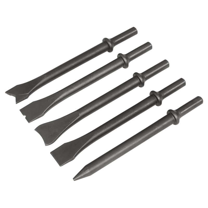 Sealey SA11C Air Hammer Chisel Set 170mm 5pc