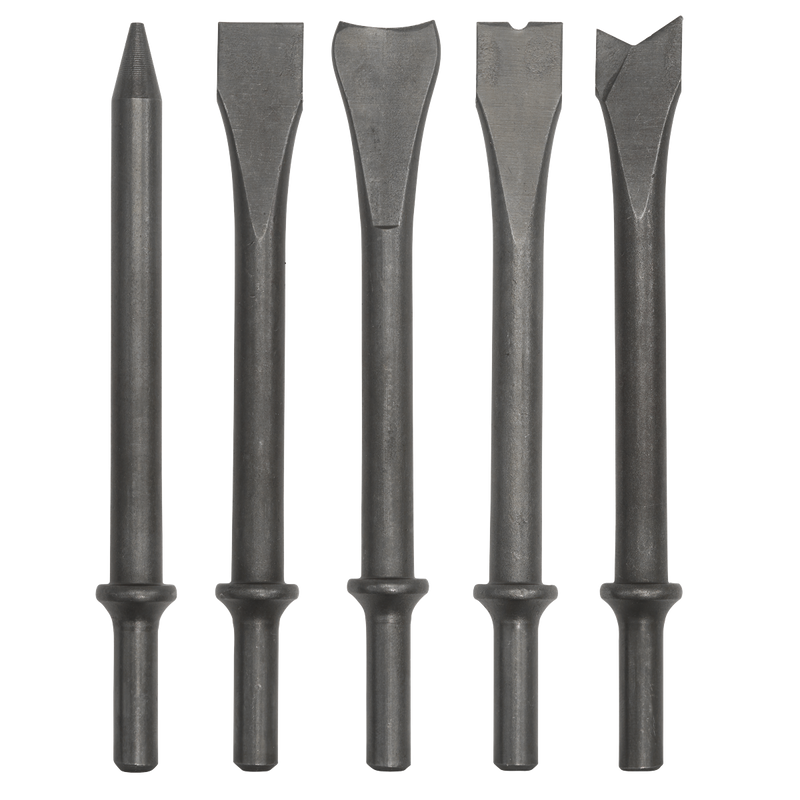 Sealey SA11C Air Hammer Chisel Set 170mm 5pc - additional view 2