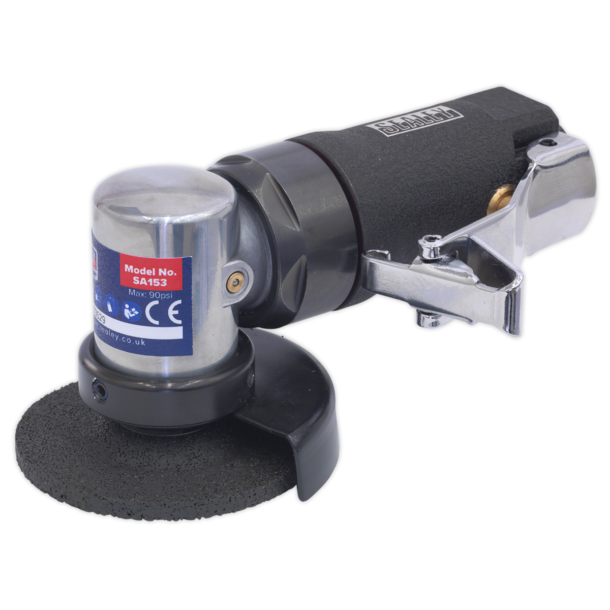 Sealey SA153 Premier Mini Air Angle Grinder 58mm