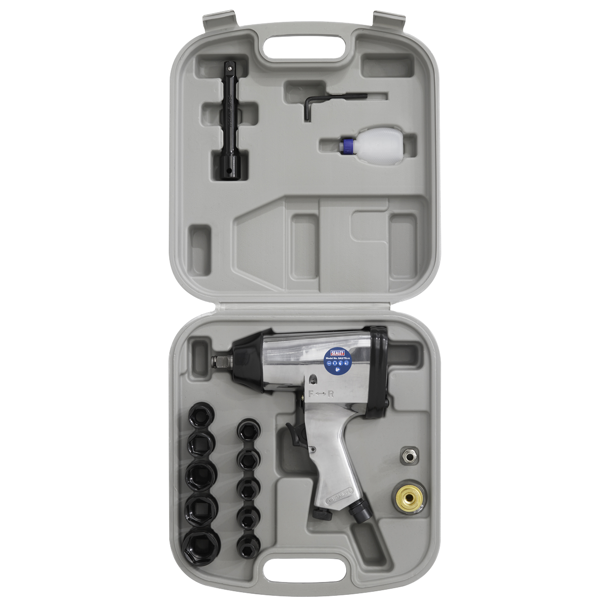 Sealey SA2/TS Air Impact Wrench Kit with Sockets 1/2"Sq Drive - additional view 4