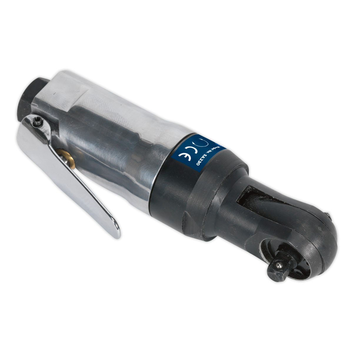 Sealey SA230 Super Stubby Air Ratchet Wrench 1/4"Sq Drive - additional view 4