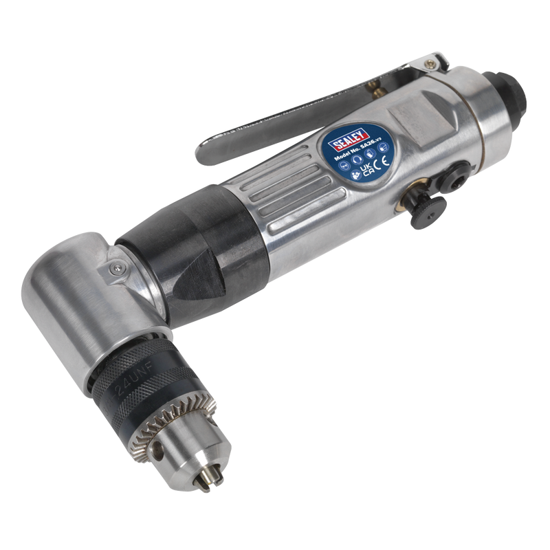 Sealey SA26 Reversible Air Angle Drill 10mm