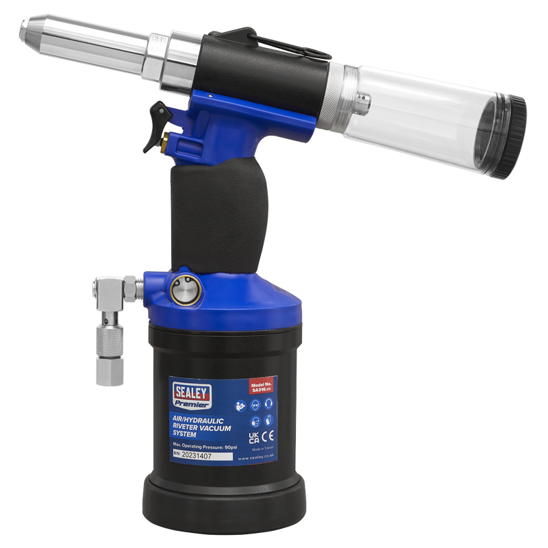 Sealey SA316 Air/Hydraulic Riveter Vacuum System - additional view 8