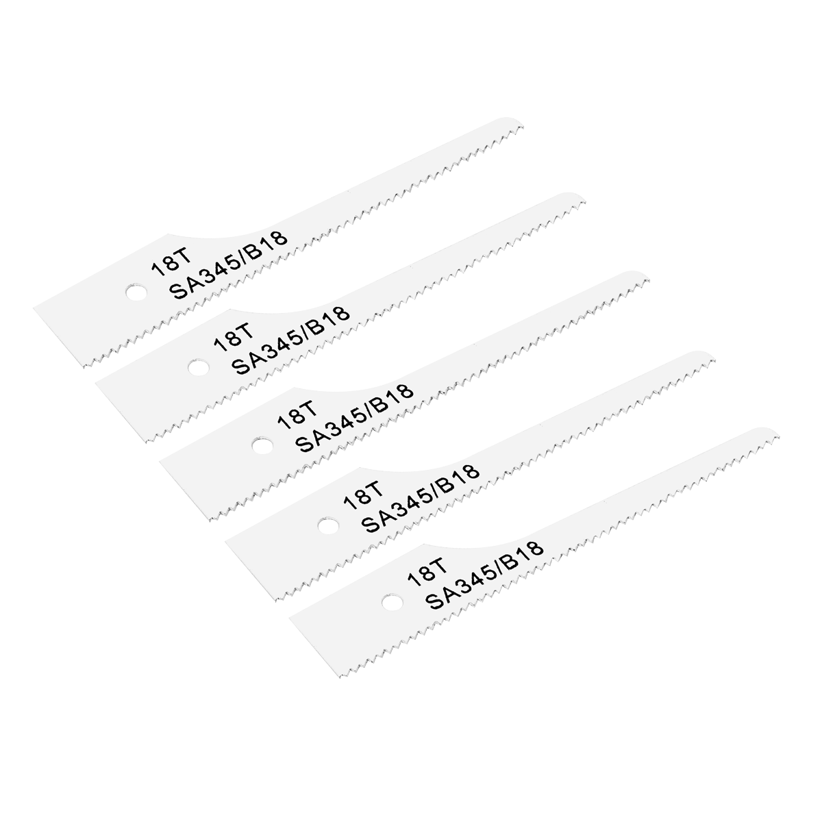 Sealey SA345/B18 74mm HSS Air Saw Blade 18tpi - Pack of 5