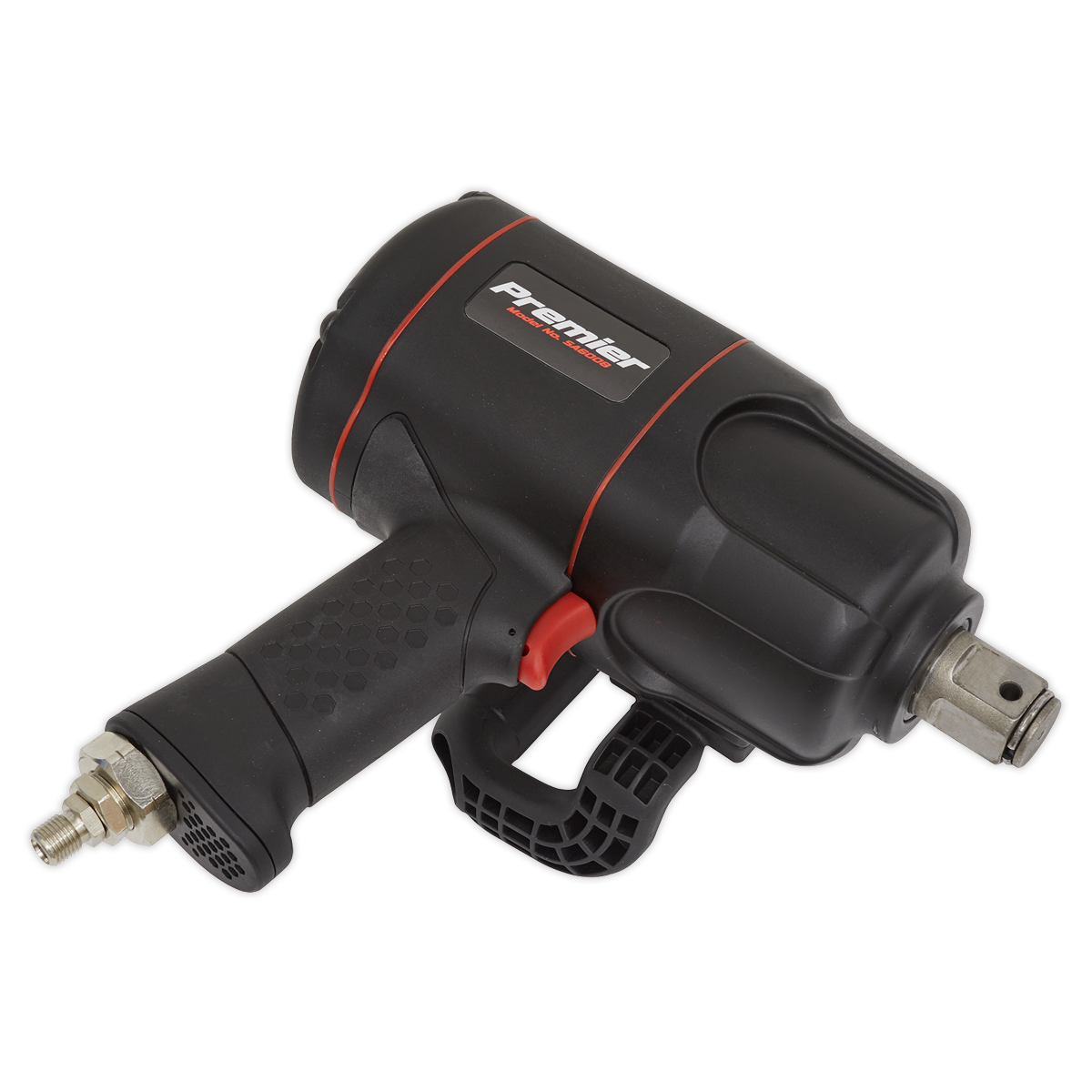 Sealey SA6008 Premier Twin Hammer Composite Air Impact Wrench 1"Sq Drive - additional view 5