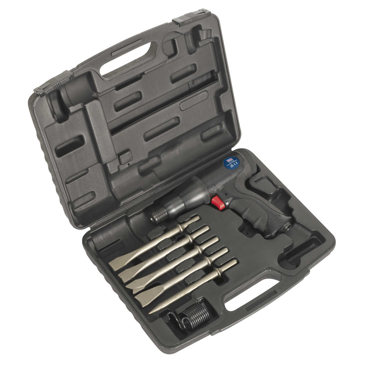 Sealey SA614 Premier Long Stroke Composite Air Hammer Kit