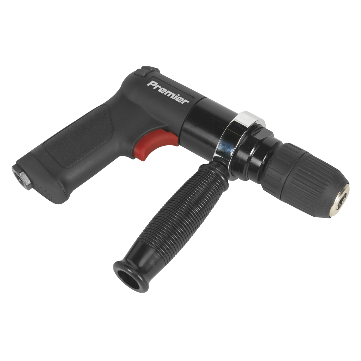 Sealey SA621 Premier Composite Reversible Air Drill 13mm with Keyless Chuck - additional view 4