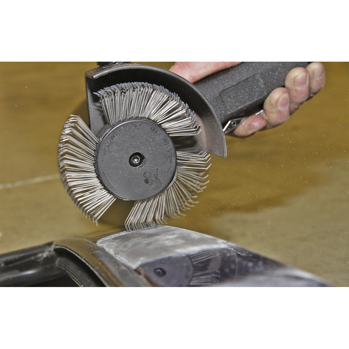 Sealey SA695WA Angled Wire Wheel 100mm - additional view 3
