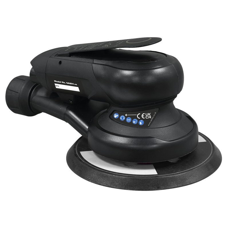 Sealey SA801 Air Palm Orbital Sander Ø150mm Dust-Free - additional view 4