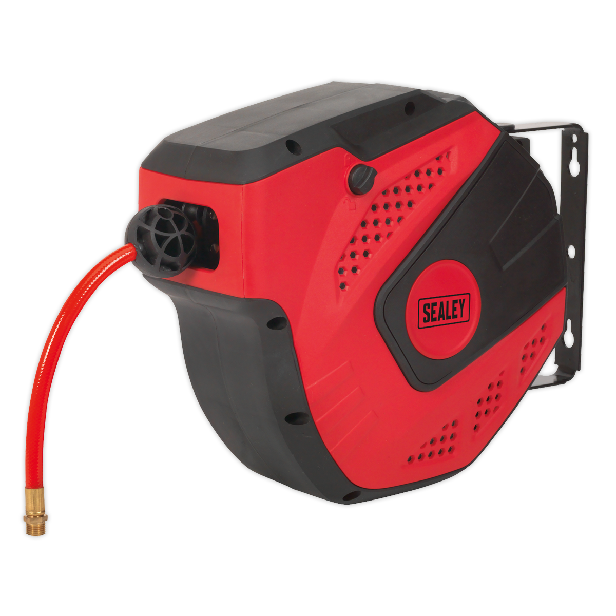 Sealey SA821 10m Auto-Rewind Control PU Air Hose Reel 8mm ID