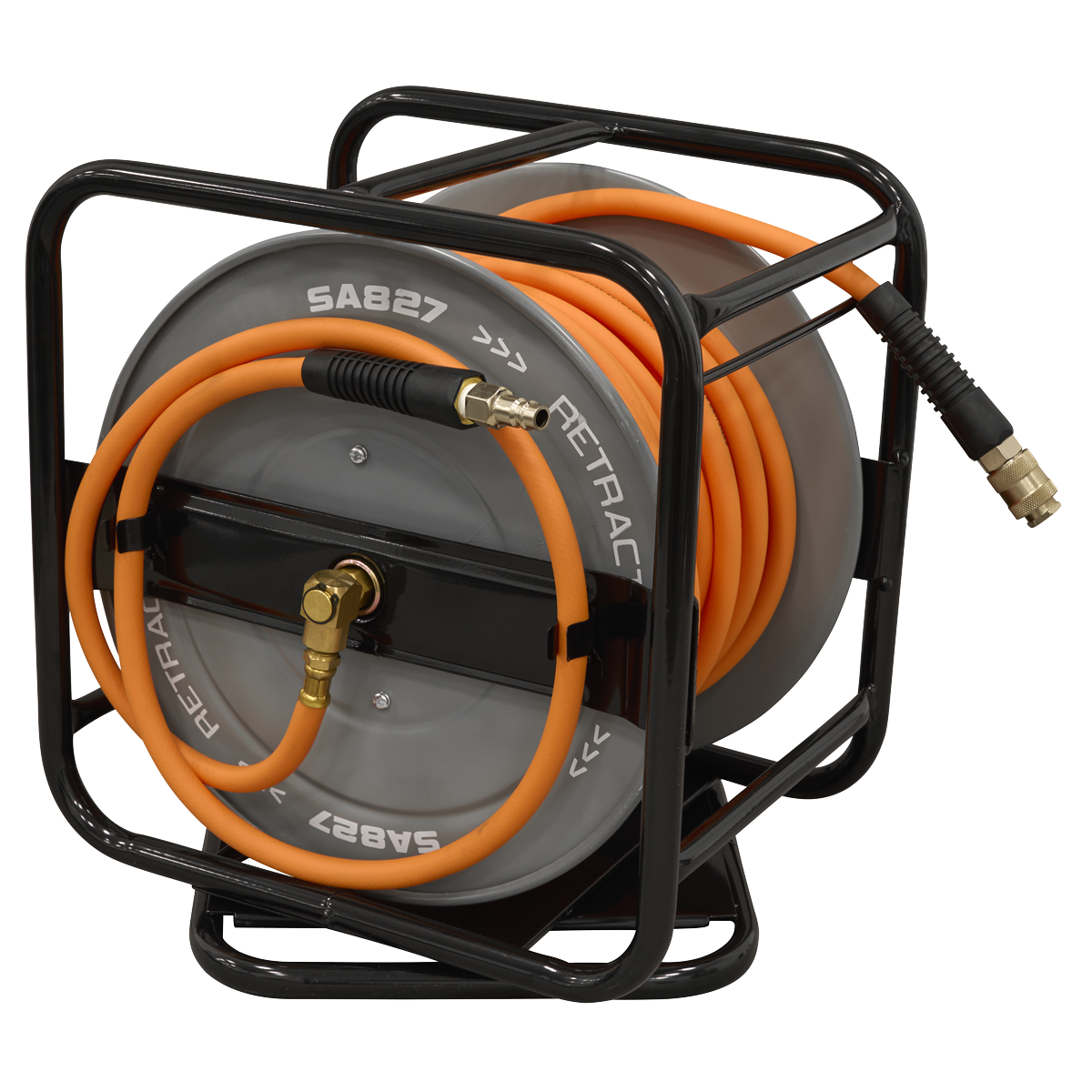 Sealey SA827 30m Swivel Air Hose Reel 6mm ID - additional view 8