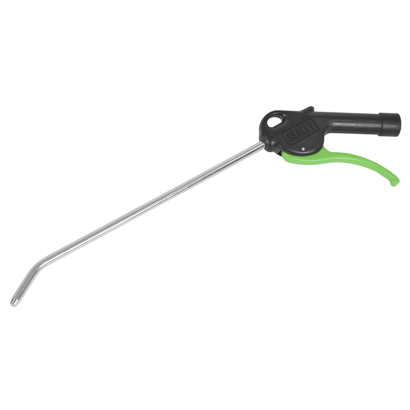 Sealey SA9231 Premier Air Blow Gun with Angled Lance 1/4"BSP Air Inlet 280 x 8mm