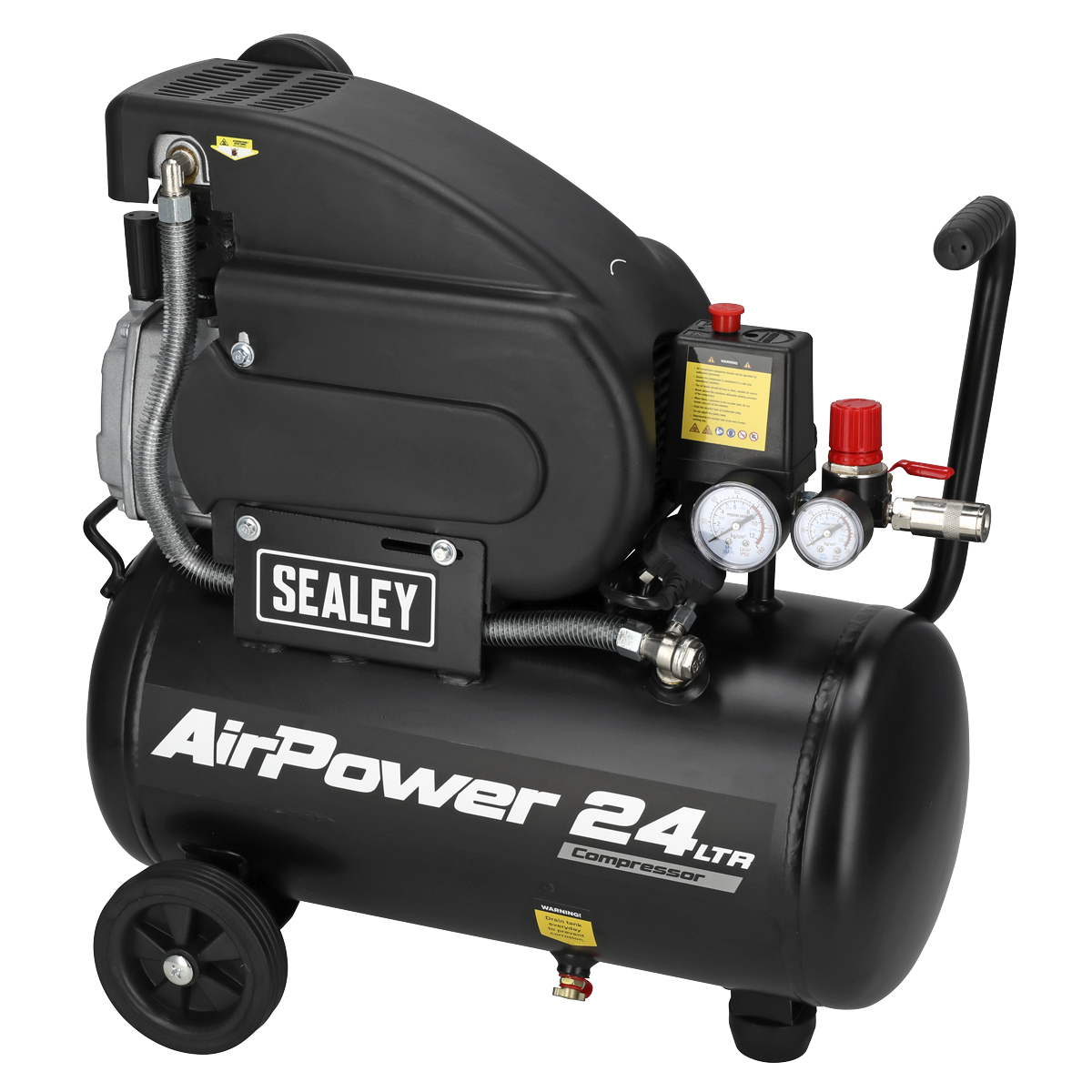 Sealey SAC2420A 24L Direct Drive Air Compressor 2hp - additional view 2