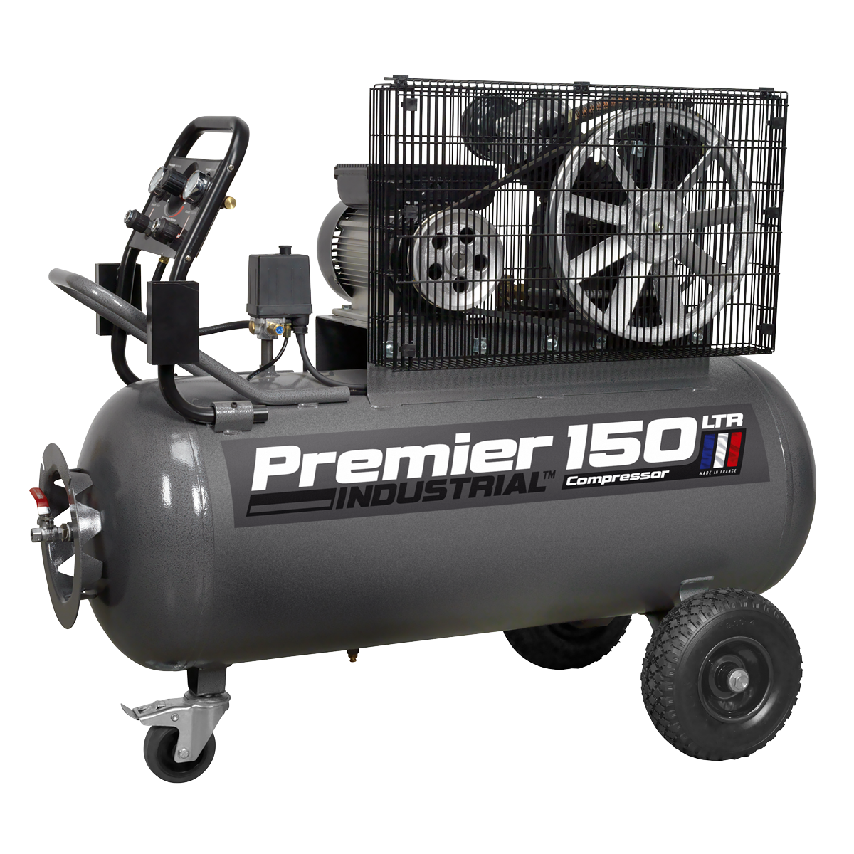 Sealey SAC3153B Premier 150L Belt Drive Air Compressor with Front Control Panel 3hp - additional view 8