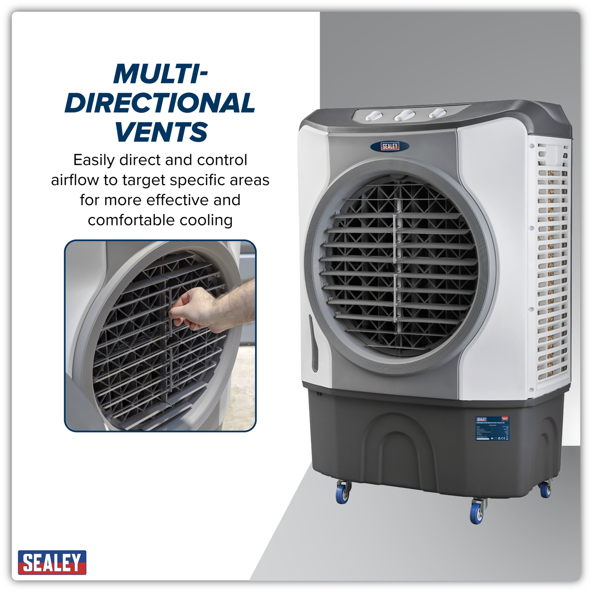 Sealey SAC45 Portable Evaporative Air Cooler 45L - additional view 4
