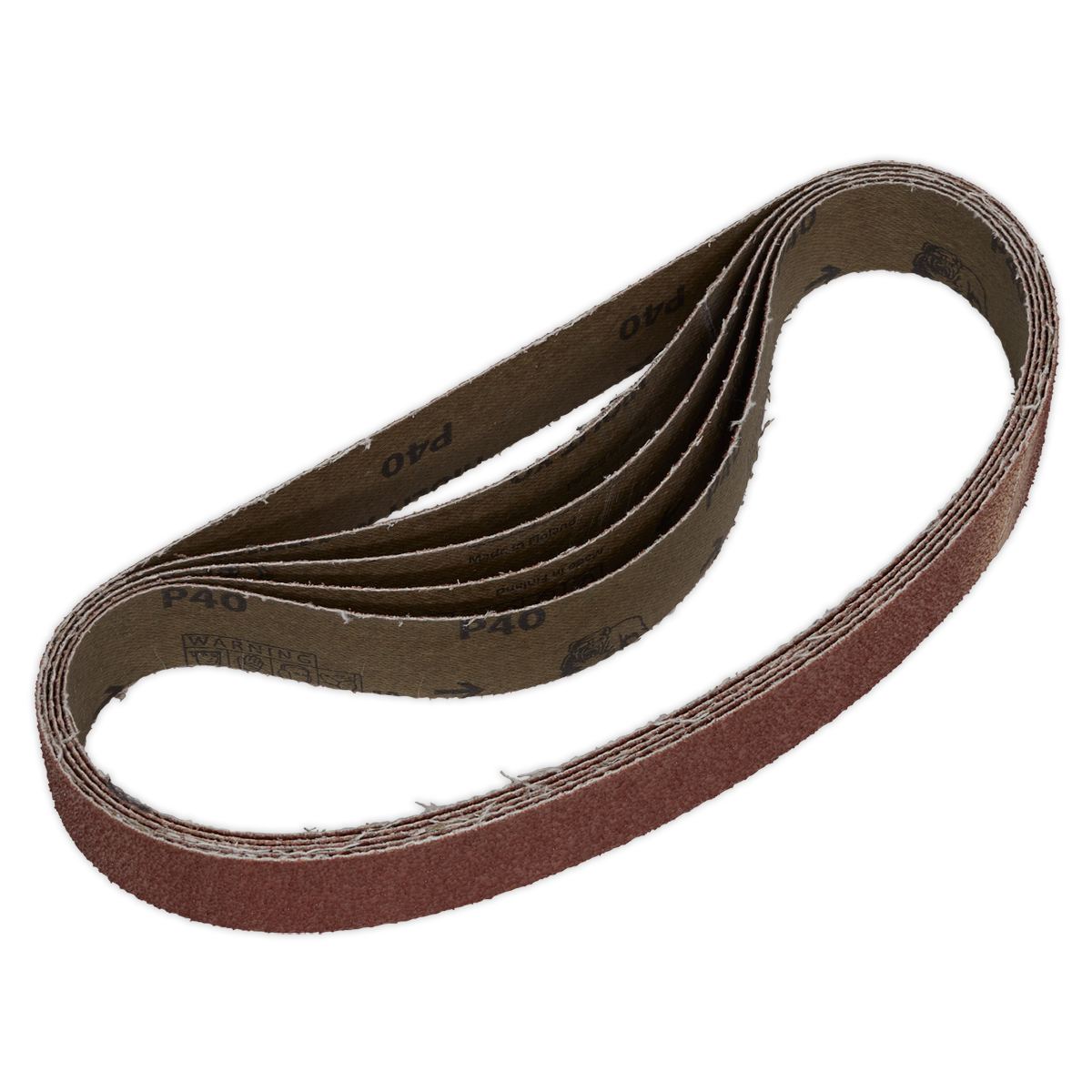 Sealey SB009 30 x 540mm Sanding Belt 40Grit - Pack of 5