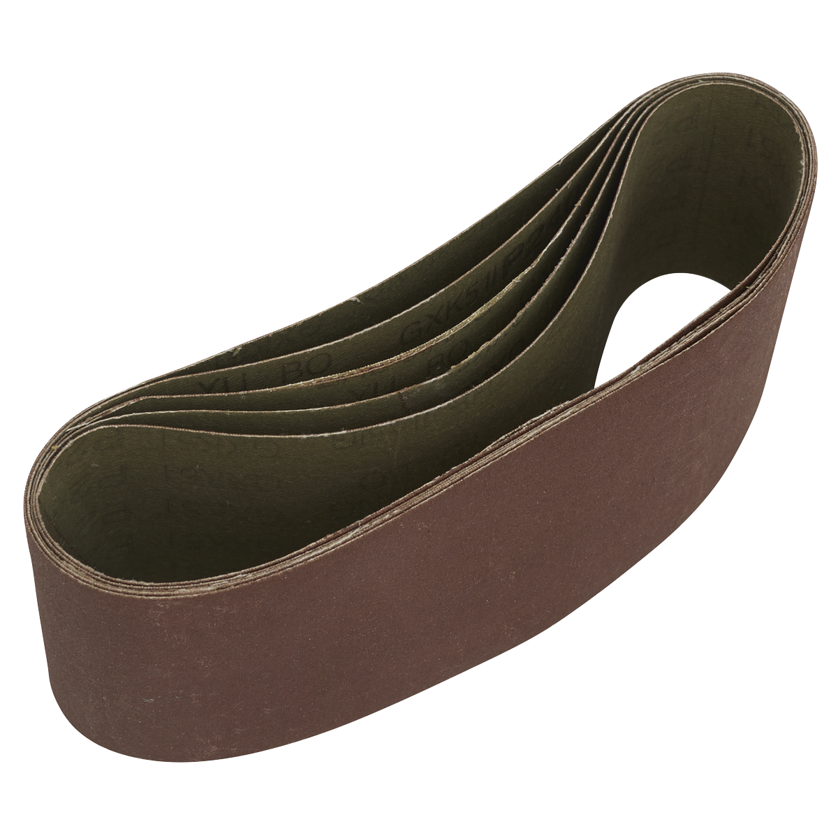 Sealey SB240457 76 x 457mm Sanding Belt 240Grit - Pack of 5