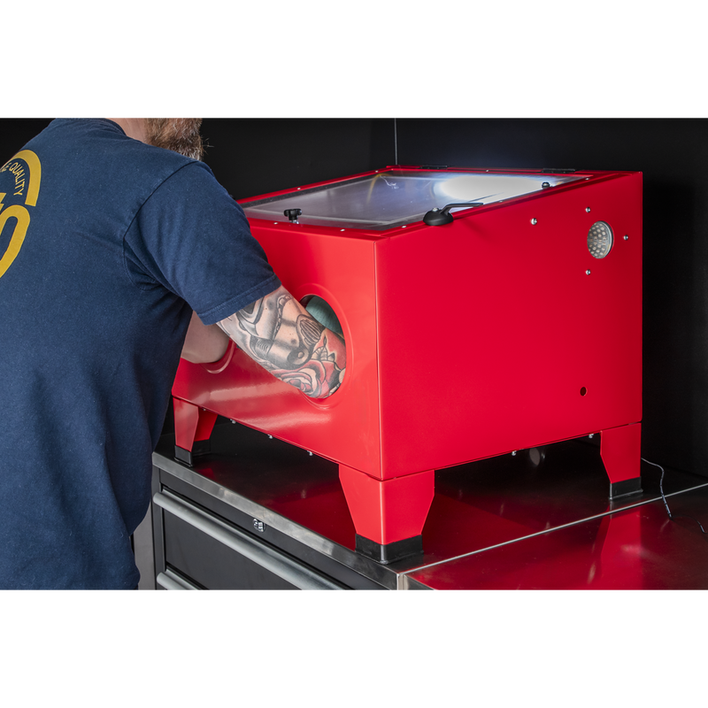Sealey SB951 Shot Blasting Cabinet with Gun 640 x 490 x 490mm - additional view 4