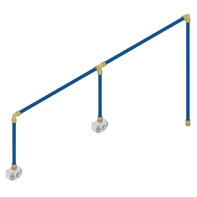 Sealey SBAKIT2 SharkBite® 12m 2-Drop Air Supply System Kit
