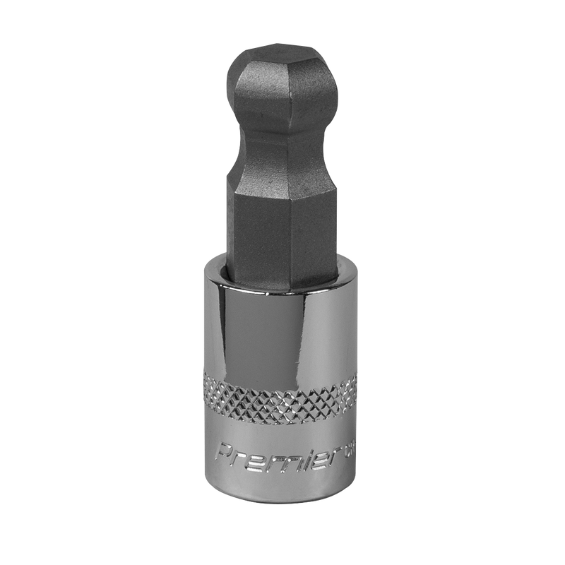 Sealey SBBH009 Premier Ball-End Hex Socket Bit 3/8"Sq Drive 12mm