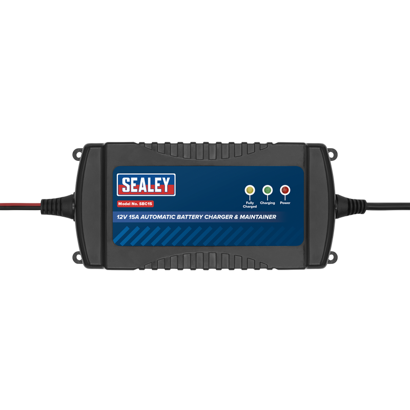 Sealey SBC15 12V Automatic Battery Charger & Maintainer 15A - additional view 6