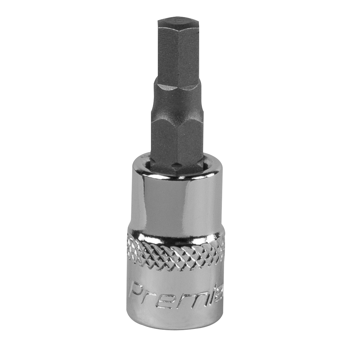 Sealey SBH003 Premier Hex Socket Bit 1/4"Sq Drive 5mm